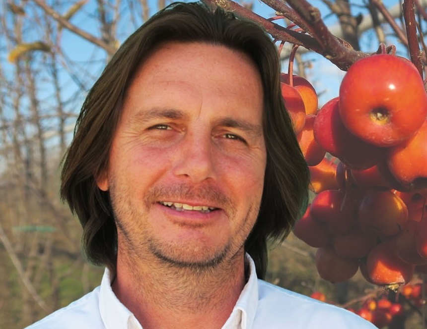 Stephan, producteur de pommes et autres fruits en Biodynamie