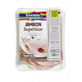 Jambon blanc supérieur 4 tranches