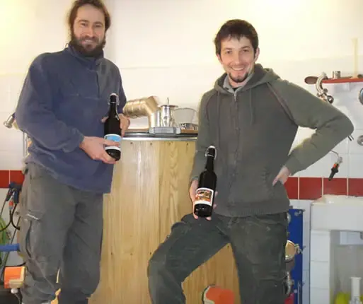 Emmanuel et Gwenaël de la Brasserie des Garrigues