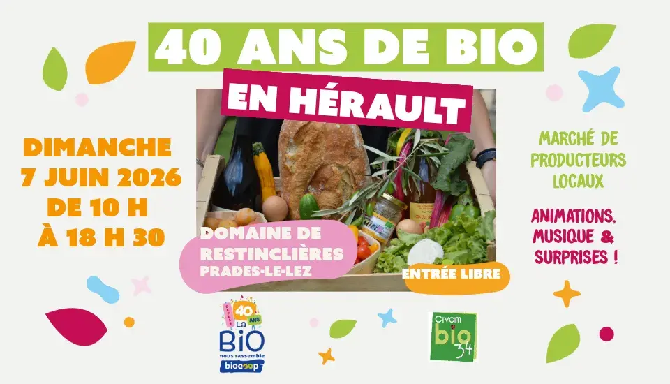 40 ans de BIO en Hérault